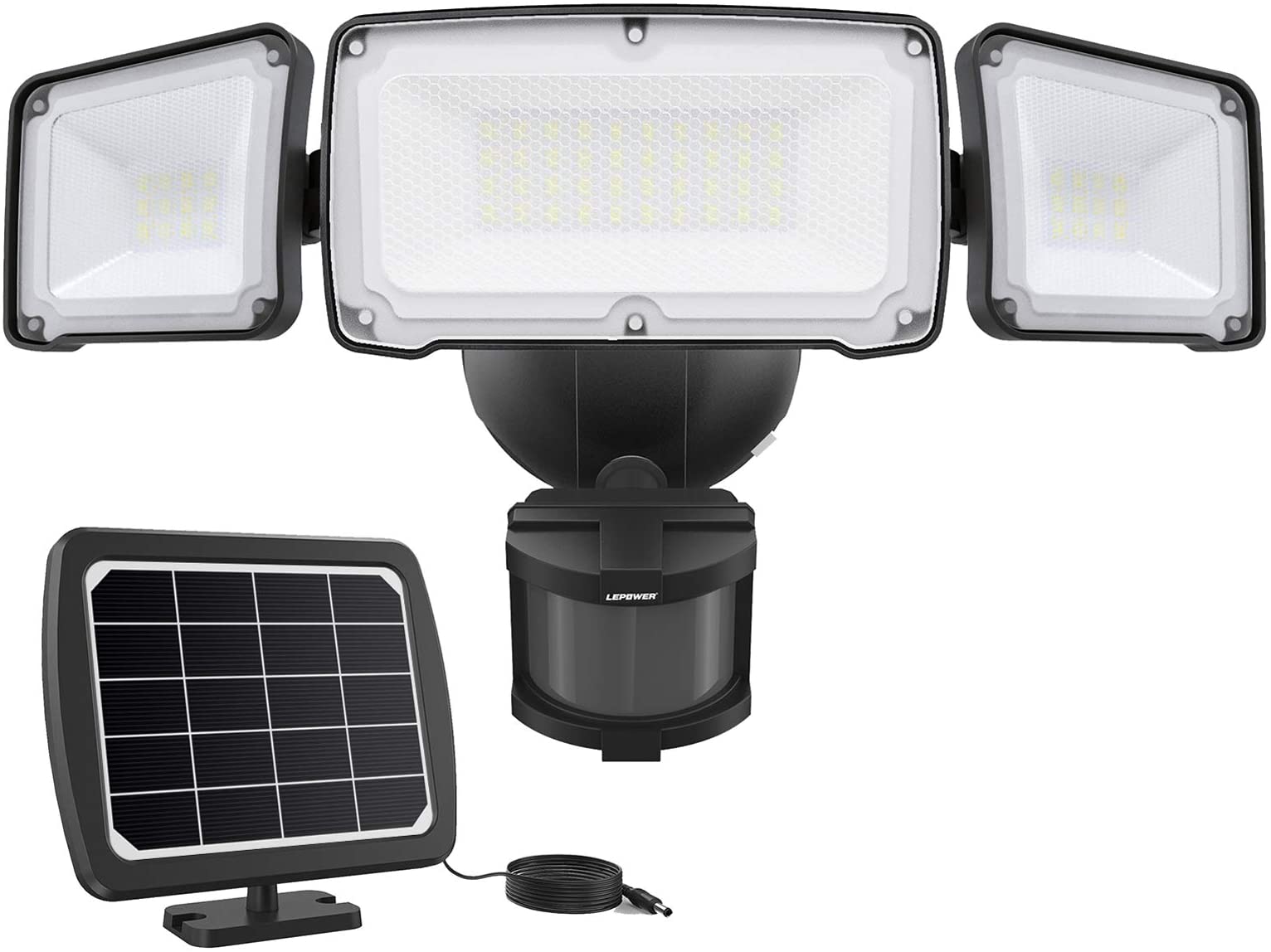 best solar powered motion sensor flood lights